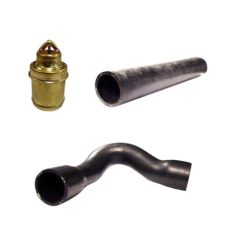 Aic Replacement Parts Radiator Hose And Thermostat Kit - 160 Degree Fits Ford 8N 2N8260 181634M1RADIATORHOSETHERMO